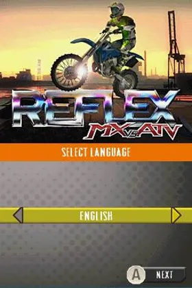 MX vs ATV Reflex (USA) (En,Fr) screen shot title